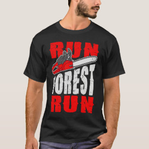 Ren Forest Ren Houthakker Bosarbeider Houtvester T-shirt