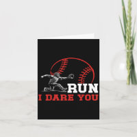 Ren I Daag Je Grappige Honkbal Catcher Honkbal Pla