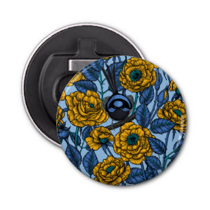 Ren in de rozen button flesopener