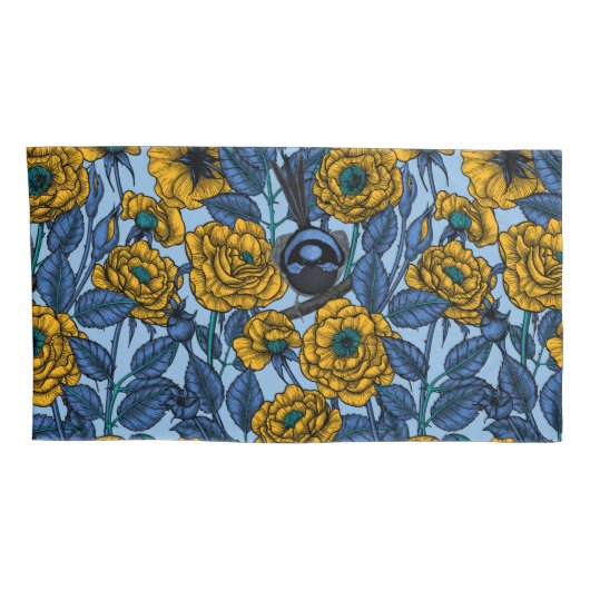 Ren in de rozen kussensloop (Achterkant-Rechts)