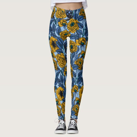 Ren in de rozen leggings (Voorkant)