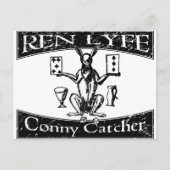 Ren Lyfe: Verstoorde Robert Greene Conny-Catcher Briefkaart (Voorkant)