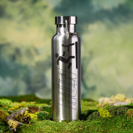 "Ren" Motiverend – Essentiële Fitness Waterfles