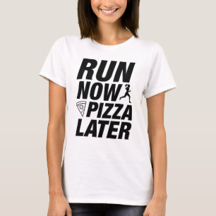 Ren nu pizza later t-shirt