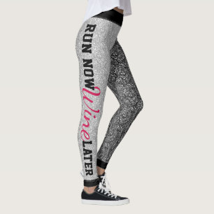 Ren nu, wijn later leggings