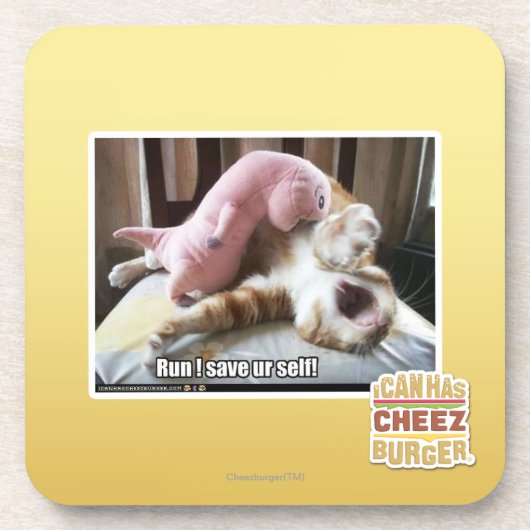 Ren! Red ons zelf! Bier Onderzetter (Voorkant)