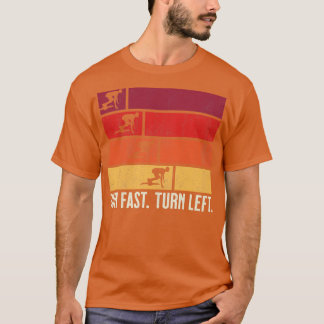 Ren snelle linkerbocht sprinten Dash lopers 100m 2 T-shirt