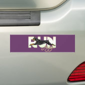 Ren voor Joy, Black Doberman Bumpersticker (Op auto)