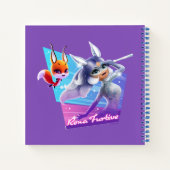 Rena Furtive Graphic Notitieboek (Achterkant)