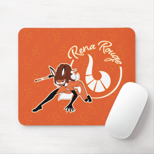 Rena Rouge Badge Muismat (Met muis)