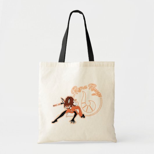 Rena Rouge Badge Tote Bag (Voorkant)