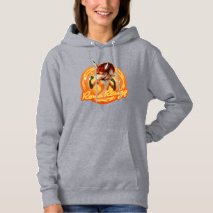 Rena Rouge Circle Badge Hoodie