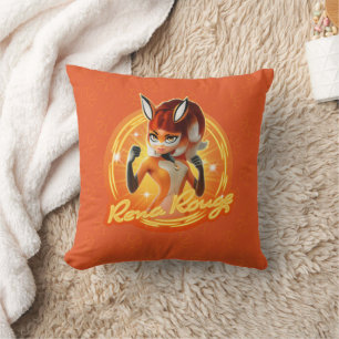 Rena Rouge Circle Badge Kussen