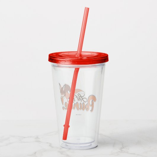 Rena Rouge | Laten we bonzen Acryl Drinkbeker (Achterkant)