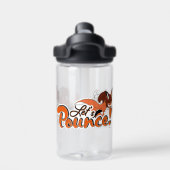 Rena Rouge | Laten we bonzen Waterfles (Achterkant)