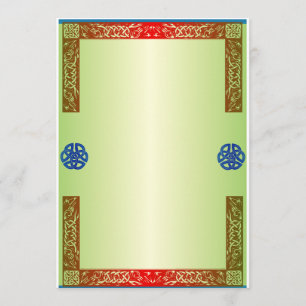 Renaisaince Medieval Wedding Kaart