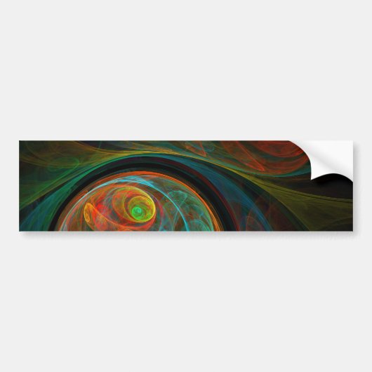 Renaissance Abstrait Sticker pare-chocs Art (Devant)