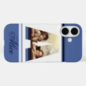 RENAISSANCE ANGEL A LETTER Winged Cherub Monogram Case-Mate iPhone Case (Achterkant (horizontaal))