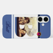 RENAISSANCE ANGEL B LETTER Winged Cherub Monogram Case-Mate iPhone Case (Achterkant (horizontaal))
