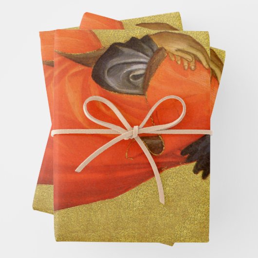 Renaissance Angel by Master of the Bambino Vispo Inpakpapier Vel (In situ)