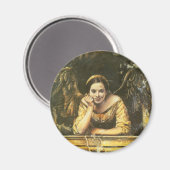 Renaissance Angel Design Magneet (Voorkant / Achterkant)