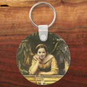 Renaissance Angel Design Sleutelhanger (Voorkant)