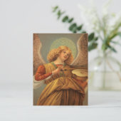Renaissance Angel die Violin Melozzo da Forli spee Feestdagenkaart (Staand voorkant)