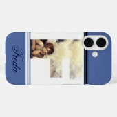 RENAISSANCE ANGEL F LETTER Winged Cherub Monogram Case-Mate iPhone Case (Achterkant (horizontaal))