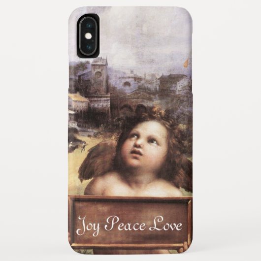 RENAISSANCE ANGEL / Gevleugelde Cherub Joy Peace L Case-Mate iPhone Case (Achterkant)
