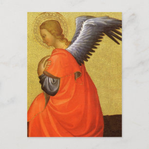 Renaissance Angel van de kapitein van het Bambino  Briefkaart