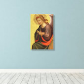 Renaissance Angel van de kapitein van het Bambino Canvas Afdruk (Insitu (Houten vloer))