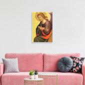 Renaissance Angel van de kapitein van het Bambino Canvas Afdruk (Insitu (Woonkamer))