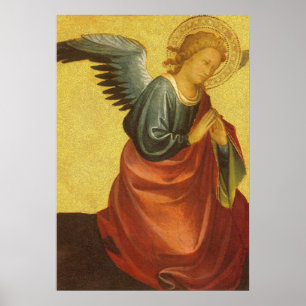 Renaissance Angel van de kapitein van het Bambino  Poster