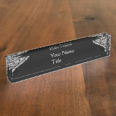 RENAISSANCE ARCHITECT, architectuur, zwart-wit Naambordje (Zijkant)