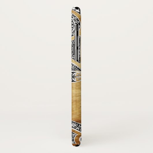 RENAISSANCE ARCHITECT Parchment Monogram Case-Mate iPhone Case (Achterkant/links)