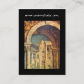 RENAISSANCE ARCHITECTURE Architect Black Visitekaartje (Achterkant)