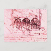 RENAISSANCE ARCHITECTURE, Roze Briefkaart (Voorkant)