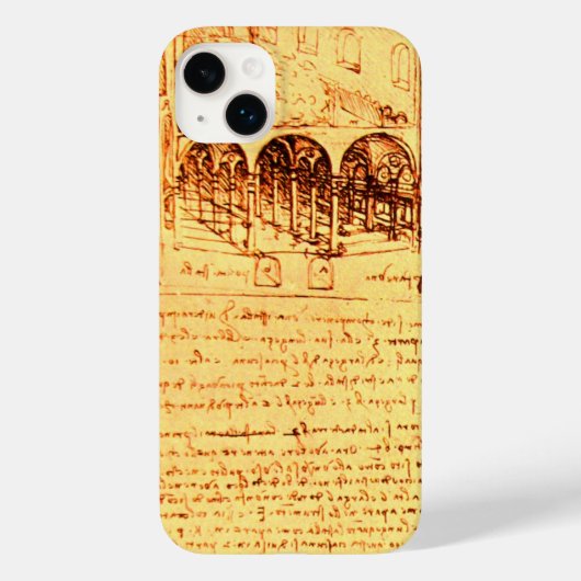 RENAISSANCE ARCHITECTUUR, ARCHITECT, ENGINEER Case-Mate iPhone CASE (Achterkant)