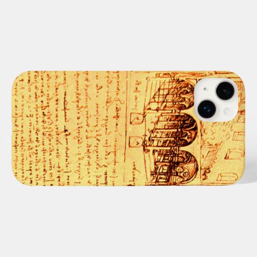 RENAISSANCE ARCHITECTUUR, ARCHITECT, ENGINEER Case-Mate iPhone CASE (Achterkant (horizontaal))