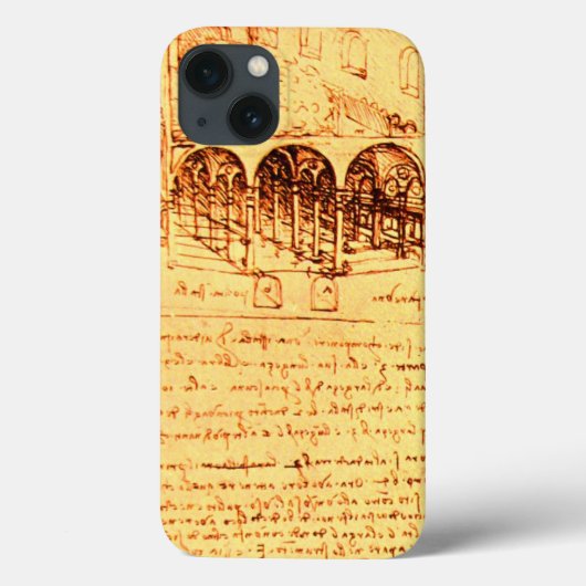 RENAISSANCE ARCHITECTUUR, ARCHITECT, ENGINEER Case-Mate iPhone CASE (Achterkant)