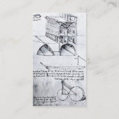 RENAISSANCE ARCHITECTUUR, ARCHITECT, ENGINEER, Pea Visitekaartje (Achterkant)