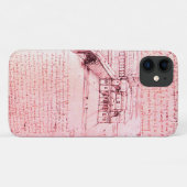 RENAISSANCE ARCHITECTUUR, ARCHITECT, ENGINEER, roz Case-Mate iPhone Case (Achterkant (horizontaal))