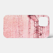 RENAISSANCE ARCHITECTUUR, ARCHITECT, ENGINEER, roz Case-Mate iPhone Case (Achterkant (horizontaal))