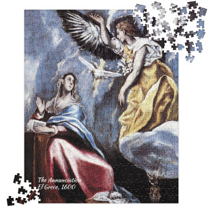 Renaissance Art El Greco Annunciation Advent Legpuzzel