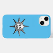 Renaissance Astronomie - Zon Gezicht Case-Mate iPhone Case (Achterkant (horizontaal))