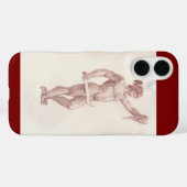 Renaissance beeldhouwkunst kunst Case-Mate iPhone case (Achterkant (horizontaal))