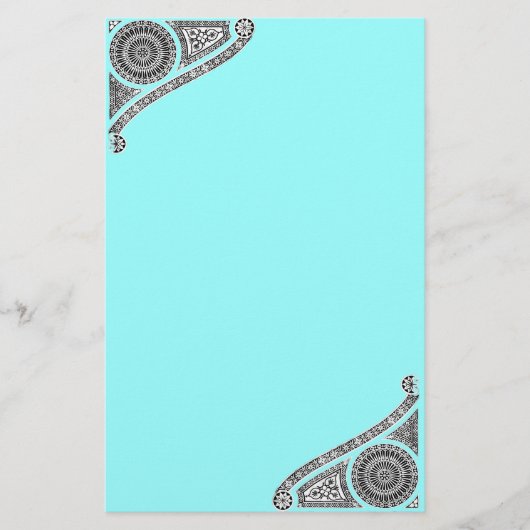 RENAISSANCE, blauw Briefpapier (Voorkant)
