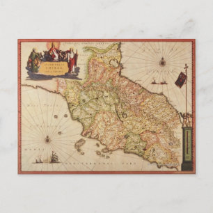 Renaissance cartografie briefkaart