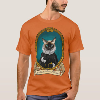 Renaissance Cat Lord Theobald Reinhardt Montclair T-shirt
