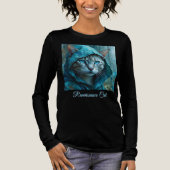 Renaissance Cat Tri-Blend Shirt (Voorkant)